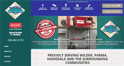Desktop Screenshot of bauerheatingandcooling.com